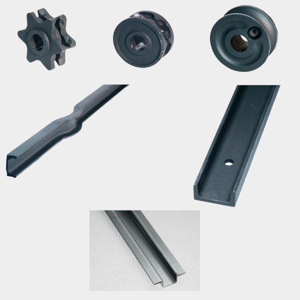 Kettennüsse und Leisten